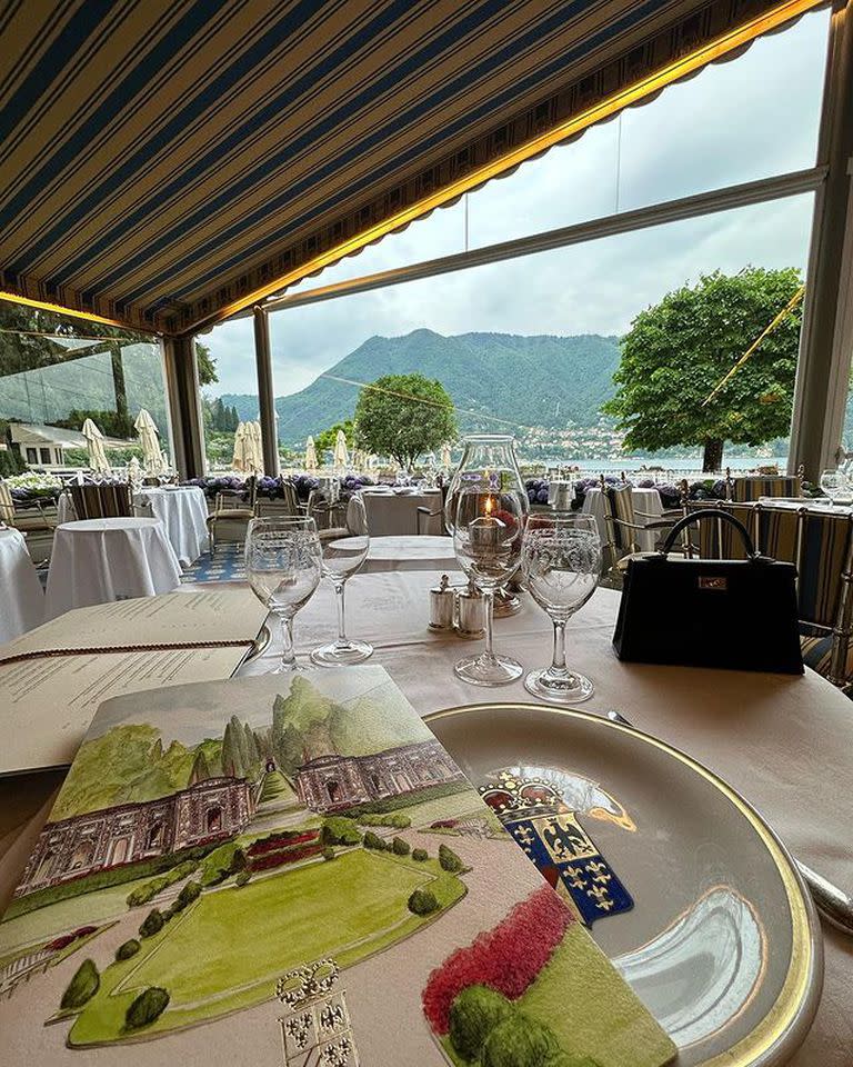 El espectacular rincón en Lago di Como que Antonela Roccuzzo y Daniella Semaan eligieron para ir a comer