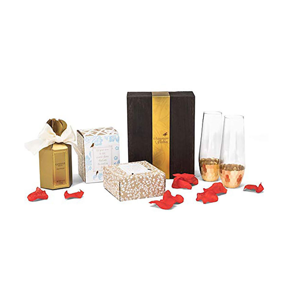 Godiva Chocolate Truffles and Champagne Gift Set