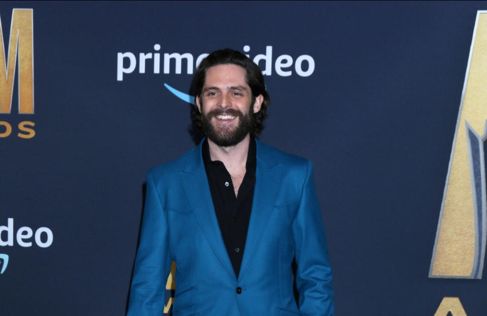 Thomas Rhett and his wife Lauren Akins plan to wait until their six-year-old daughter is 10 before telling her about her adoption credit:Bang Showbiz