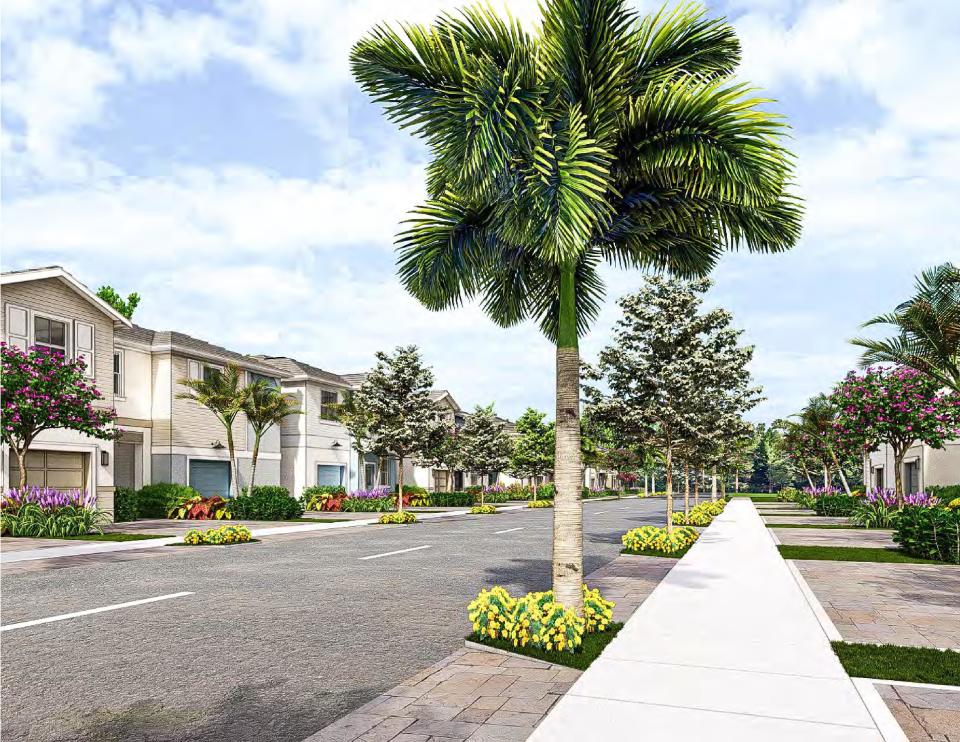 Vintage Oaks would bring 111 townhomes to western Palm Beach Gardens, across Northlake Boulevard from the Avenir planned community.