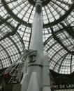 <p>Lagerfeld outdid himself during the AW17 show season, by ordering a life-size rocket ship reconstruction, inside the Grand Palais in Paris. Not only did he turn the Palais into a space station but the rocket actually appeared to take off during the February 2017 show. </p>