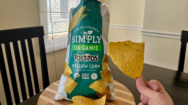 Organic Yellow Corn tortilla chips