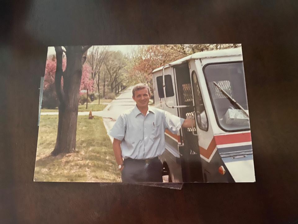 Jim Johnson in Wilmington, Delaware, in 1987, before his retirement.