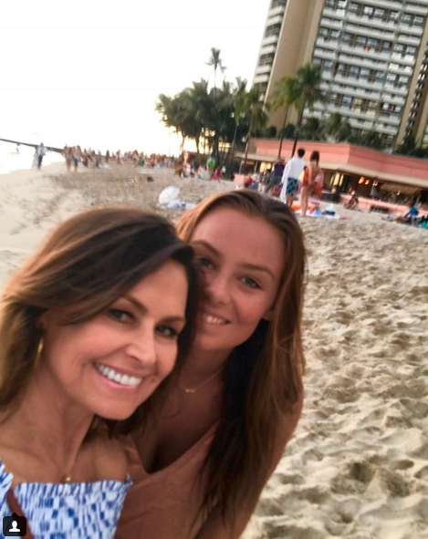 Lisa took a cute snap with daughter Billi while they holidayed in Hawaii. Source: lisawilkinson/Instagram