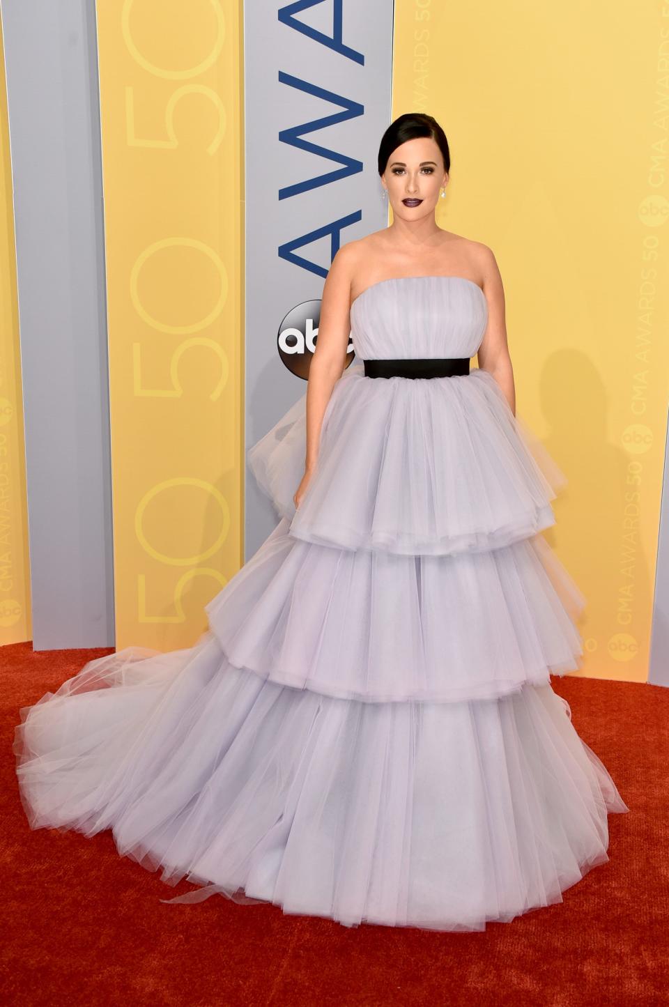 Kacey Musgraves attends the 50th annual CMA Awards