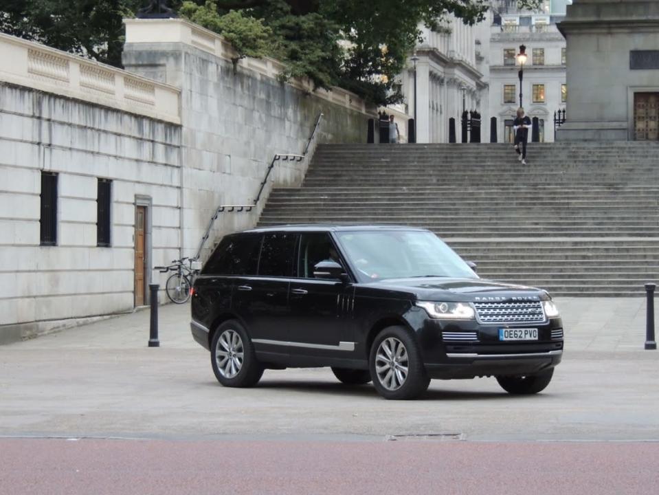 Royal Range Rover Prince William