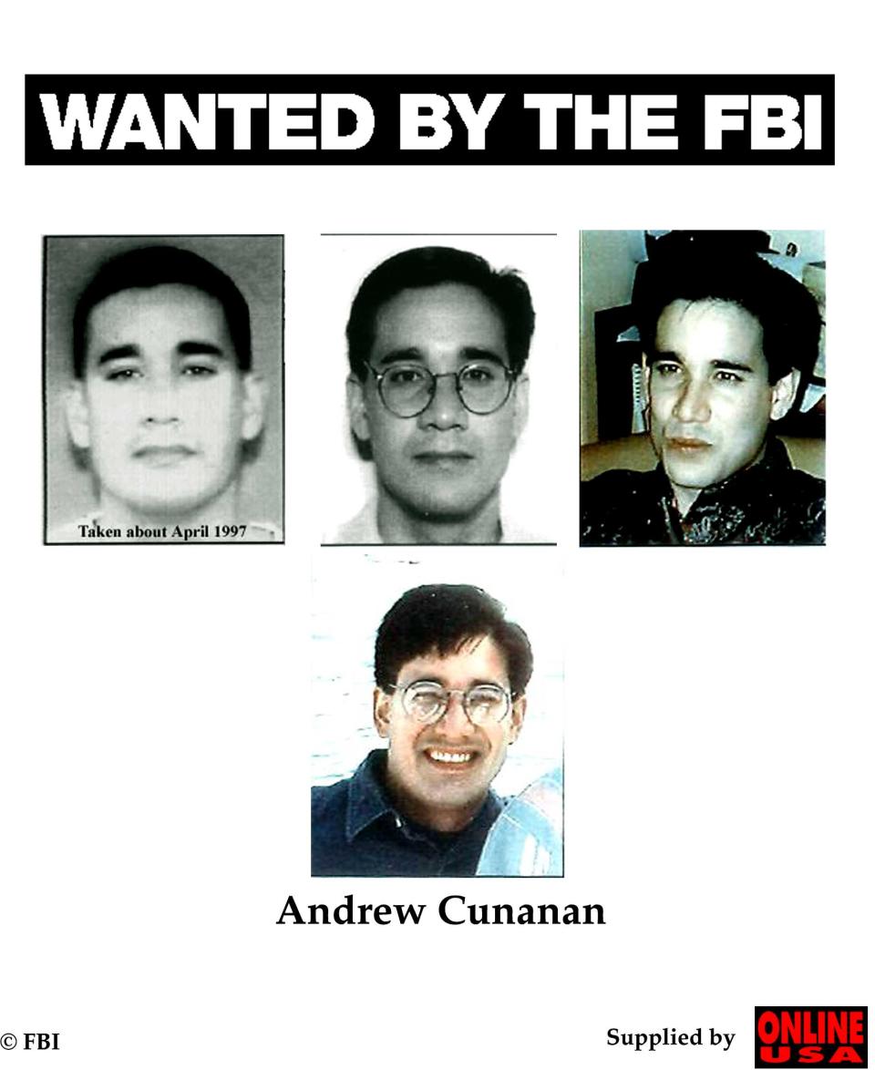 Andrew Cunanan fue buscado por el FBI pero se suicidó