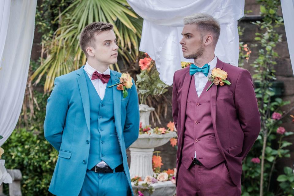 Monday, October 22: Harry and Ste's wedding day arrives