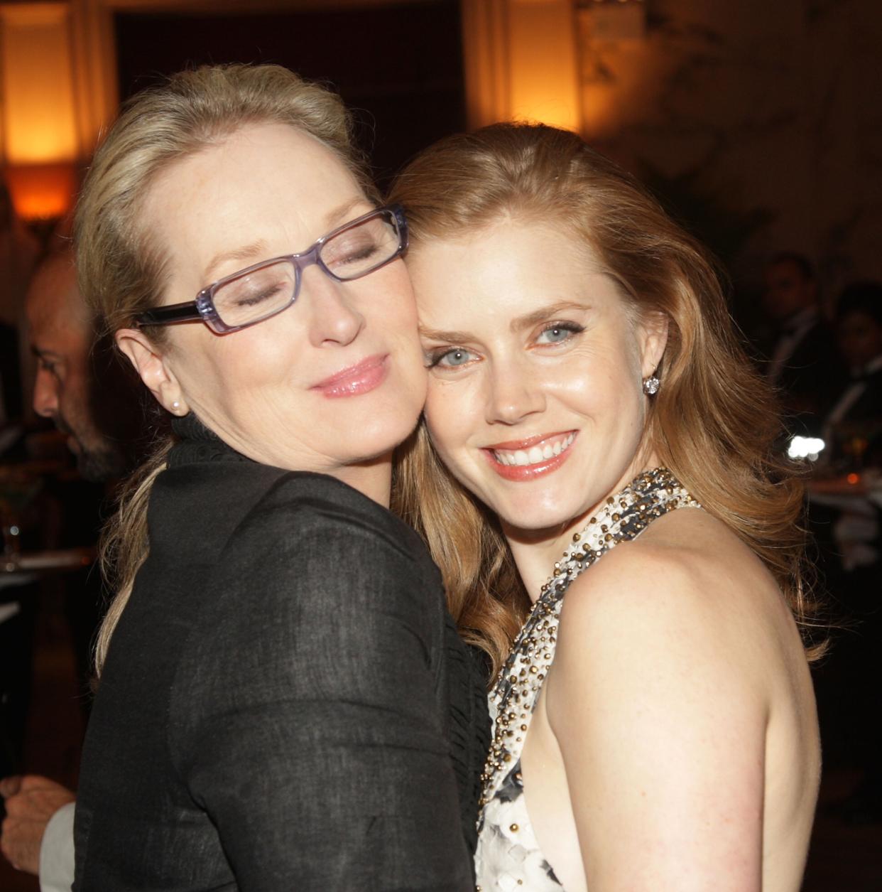 Meryl Streep and Amy Adams played Julia Child and Julie Powell respectively in the 2009 film Julie & Julia (Getty Images)