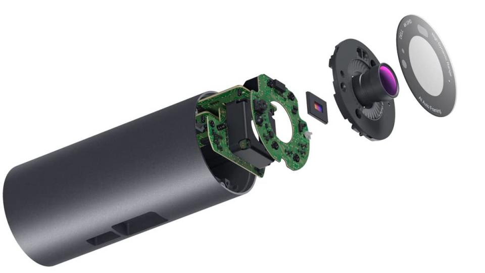 exploded view of dell ultrasharp webcam