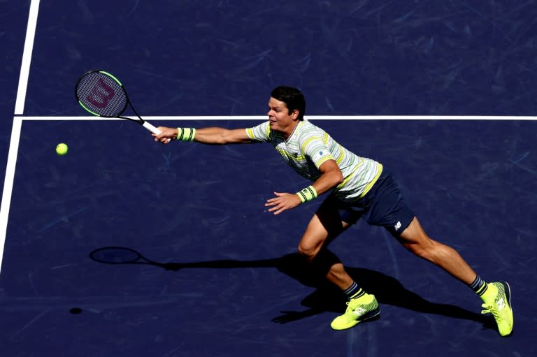 Milos Roanic defeated Sam Querrey 7-5, 2-6, 6-3 to pick up just his fourth match win of the season and is seeking to capture his ninth career ATP Tour title