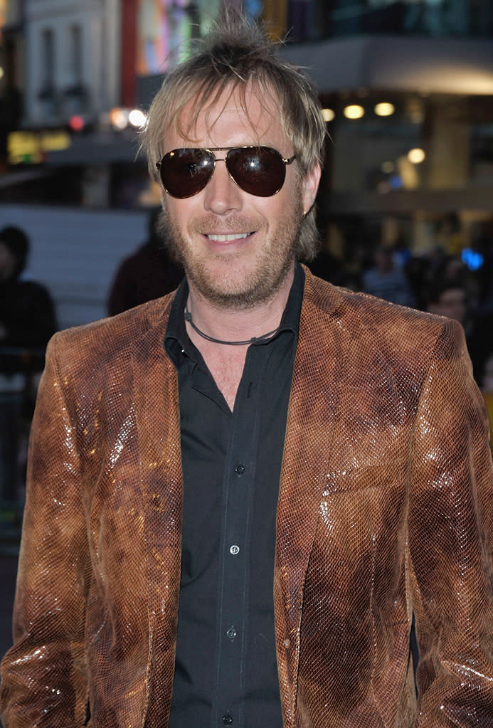 The Boat the Rocked UK Premiere 2009 Rhys Ifans