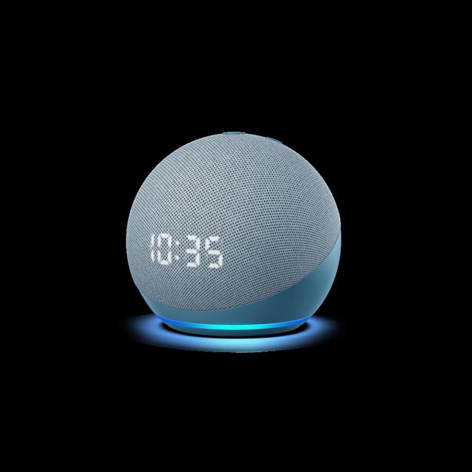 Echo Dot con reloj