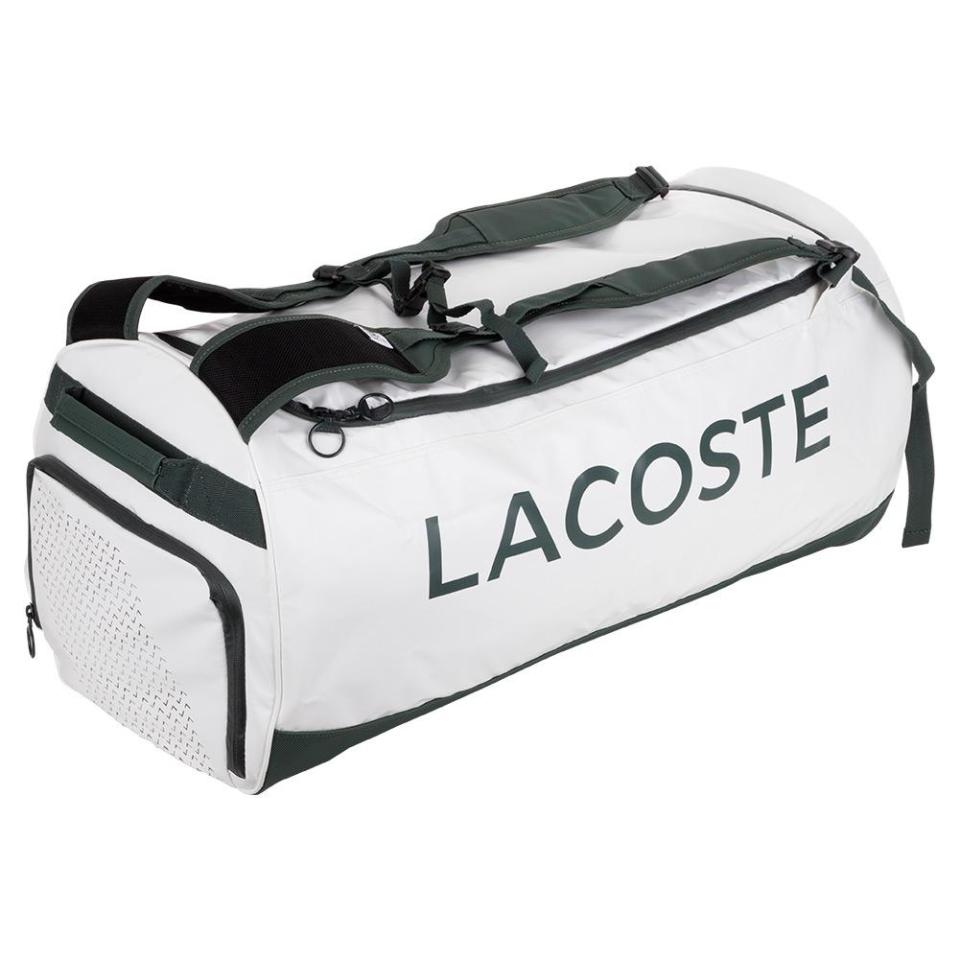 <p><a href="https://www.tennisexpress.com/LACOSTE-Rackpack-L-Tennis-Bag-White-89143?device=c&gclid=CjwKCAjw44mlBhAQEiwAqP3eVjX-opk34PpkkFLRsiGUpp4qy2VEU585s7667gbcEUO33Beq358OFBoCYvkQAvD_BwE" rel="nofollow noopener" target="_blank" data-ylk="slk:Shop Now;elm:context_link;itc:0;sec:content-canvas" class="link ">Shop Now</a></p><p>Rackpack</p><p>$199.95</p><p>tennisexpress.com</p>