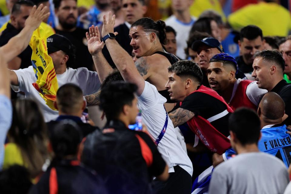 �� Uruguay fume after Núñez and company caught in 'disaster' altercation
