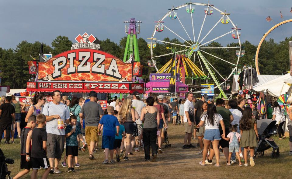 The Ocean County Fair, in its 77th year, takes place in July.