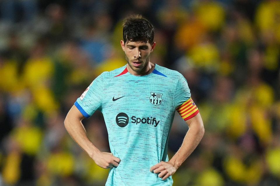 Sergi Roberto has offers from several La Liga teams. (Photo by Angel Martinez/Getty Images)