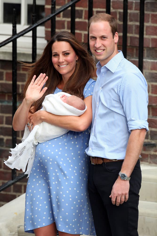 Prince William and Kate Middleton Introduce Royal Baby