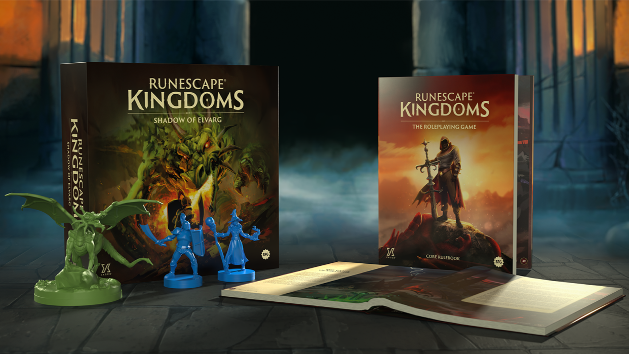  The RuneScape Kingdoms board game. 