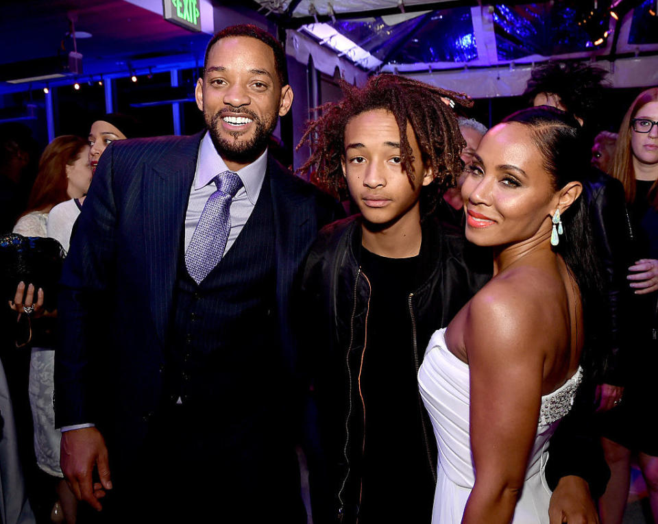 Will, Jaden, and Jada Pinkett Smith