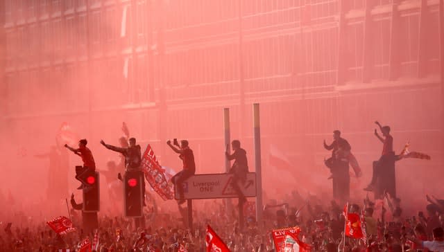 Liverpool Champions League Winners Parade