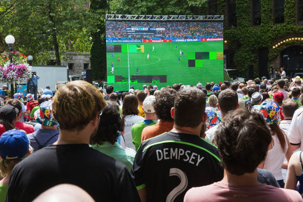 The United States Celebrates The World Cup