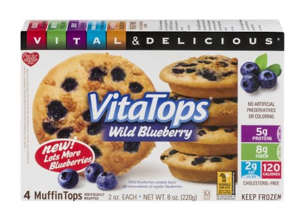 Kellogg's Eggo Blueberry Mini Muffin Tops