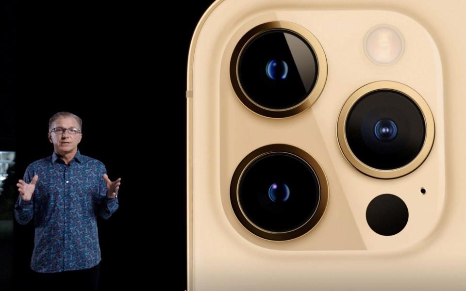 The improved cameras on the iPhone 12 Pro have proven to be a big selling point - Reuters