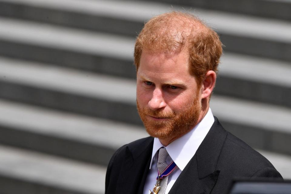 Prince Harry was voted the sexiest ginger man, beating out competition from the likes of Ewan McGreggor and Eddie Redmayne (Getty Images)