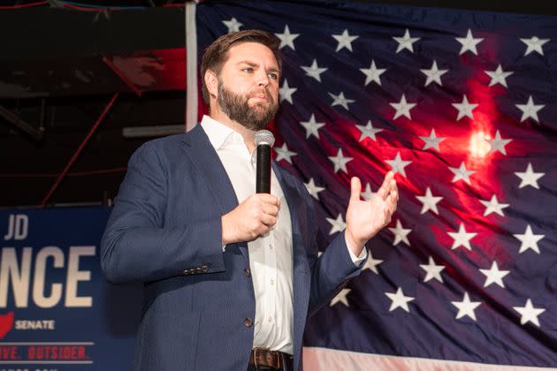 Republican J.D. Vance enters Tuesday's election with a small polling lead in a competitive race. (Photo: Phil Long/Associated Press)