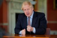 Britain's Prime Minister Boris Johnson's address to the nation from No 10 Downing Street