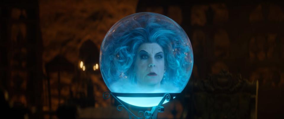 Jamie Lee Curtis as Madame Leota in Disney's Haunted Mansion