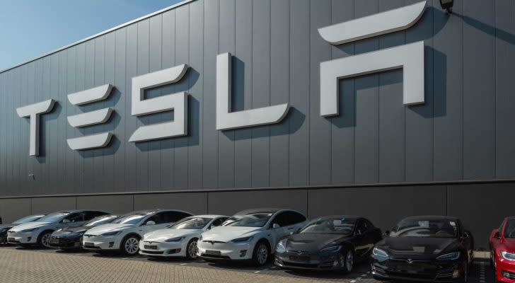 Tesla Motors Assembly Plant in Tilburg, Netherlands.