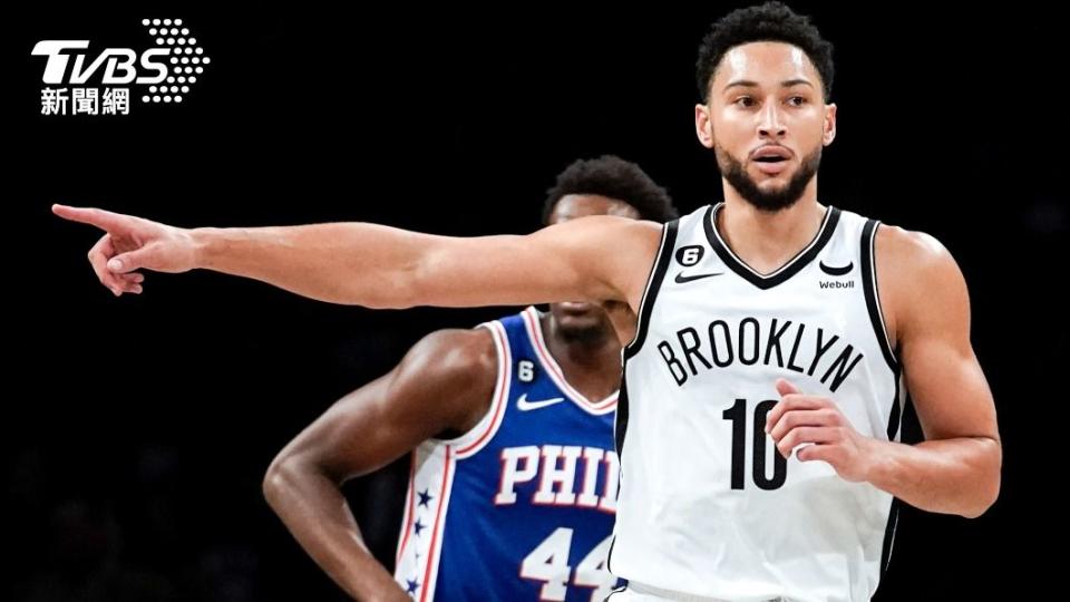 闊別賽場470天的NBA球星西蒙斯（Ben Simmons），今（4）日迎來身披籃網球衣的首秀。（圖／達志影像美聯社）