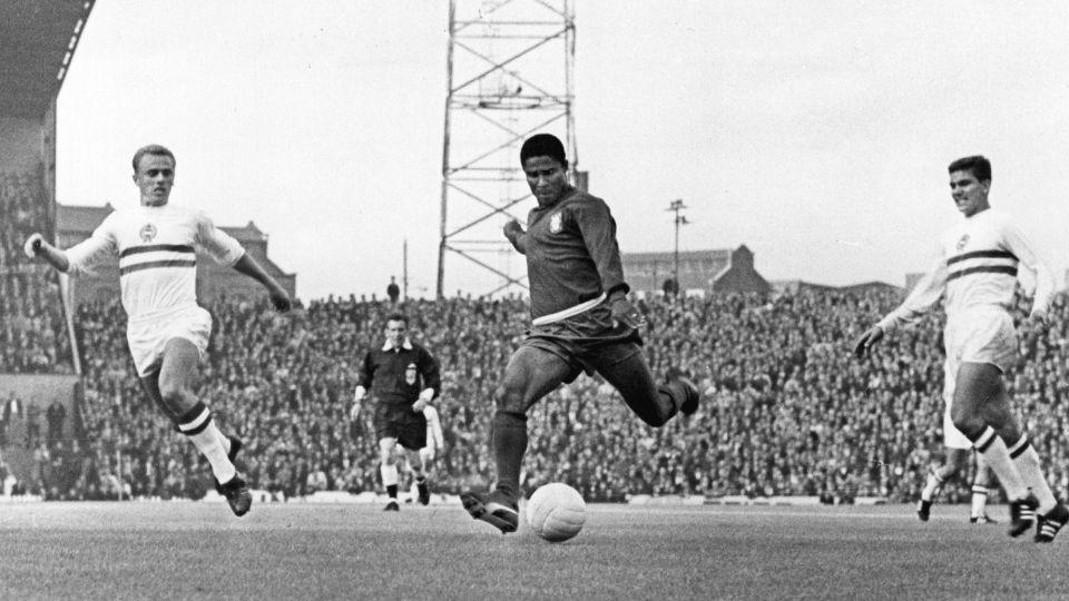 Eusébio, born and raised in Mozambique, helped Portugal to a third-place finish at the 1966 World Cup. - Allsport/Hulton Archive/Getty Images