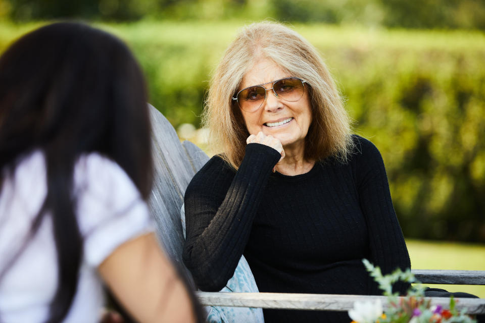 Gloria Steinem.