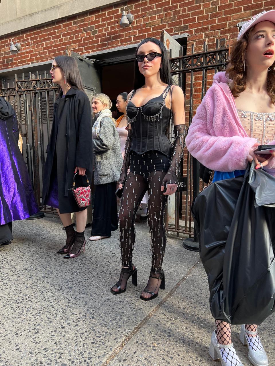 Jovel Ramos at New York Fashion Week 2023.