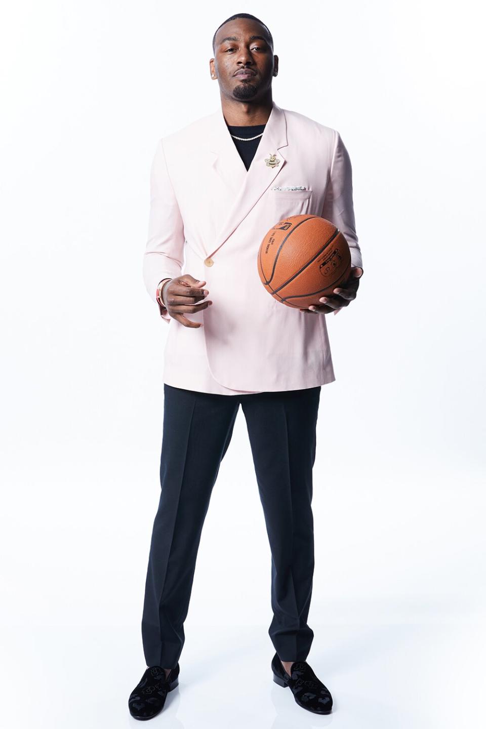 John Wall #2 of the Washington Wizards poses for a portrait during the 2019 NBA Awards Show at the Barker Hangar on June 24, 2019 in Santa Monica, California.