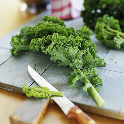 You consume your kale raw