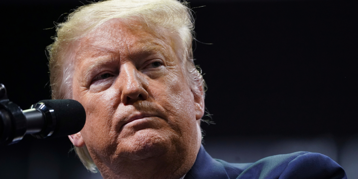 FILE PHOTO: U.S. President Donald Trump holds a campaign rally in Colorado Springs, Colorado, February 20, 2020. REUTERS/ Kevin Lamarque/File Photo