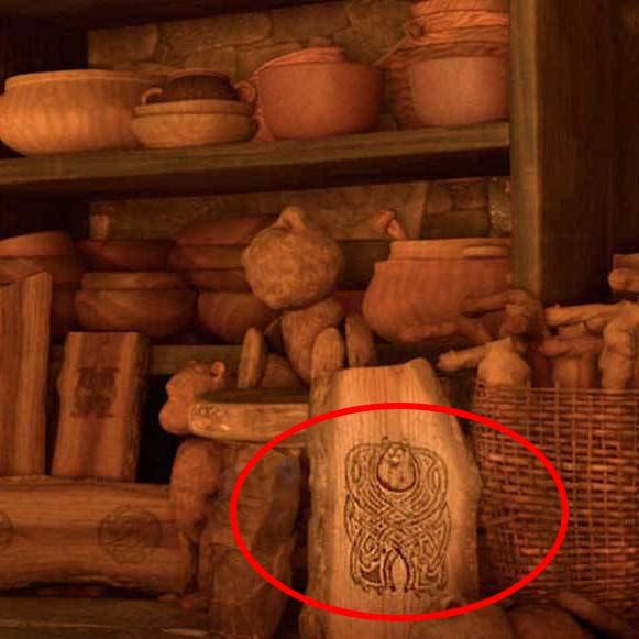 Pixar Easter Eggs - Sully in Brave