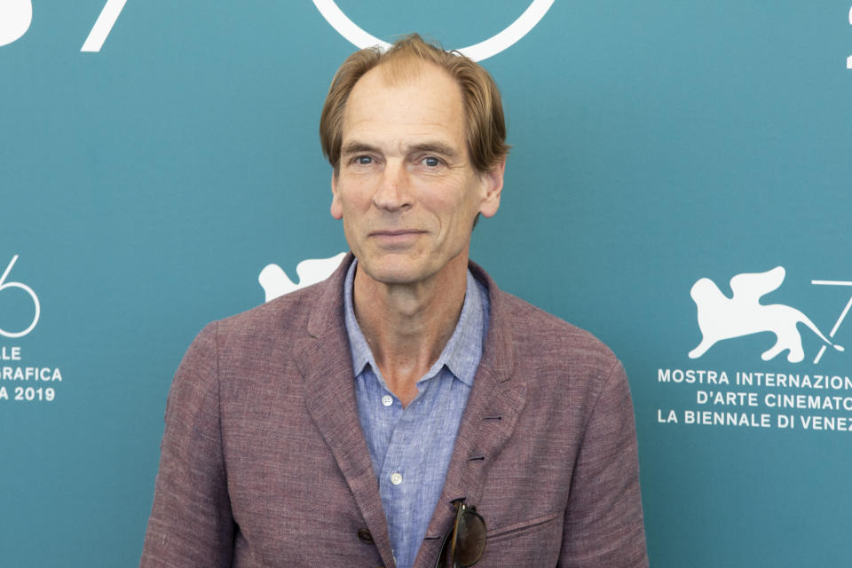 Julian Sands died after he went missing on a hike. (Getty)
