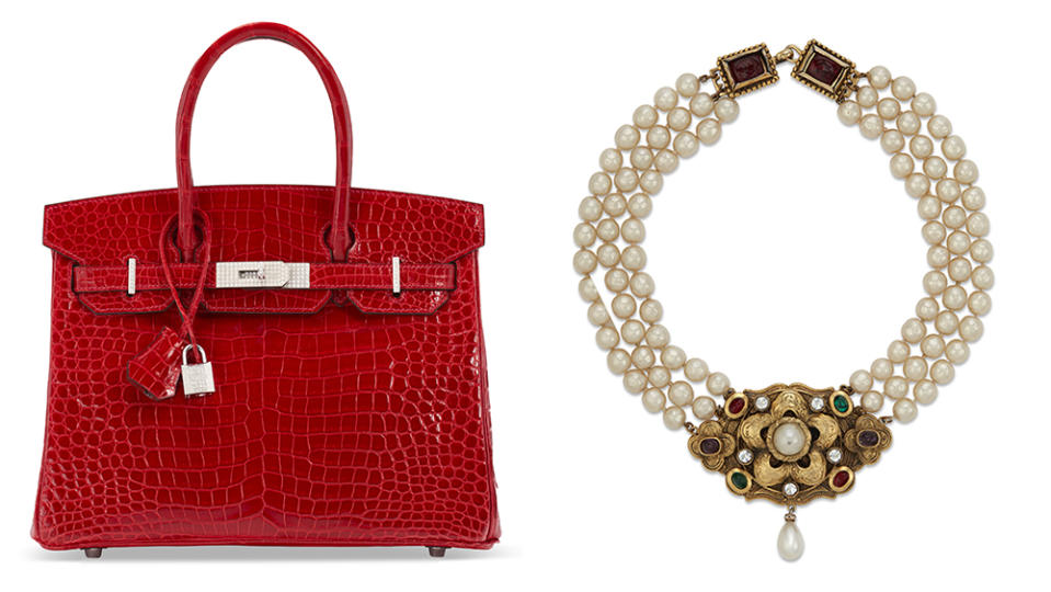Hermes and Chanel lots featured in Christie's Handbags Online: The New York Edit auction