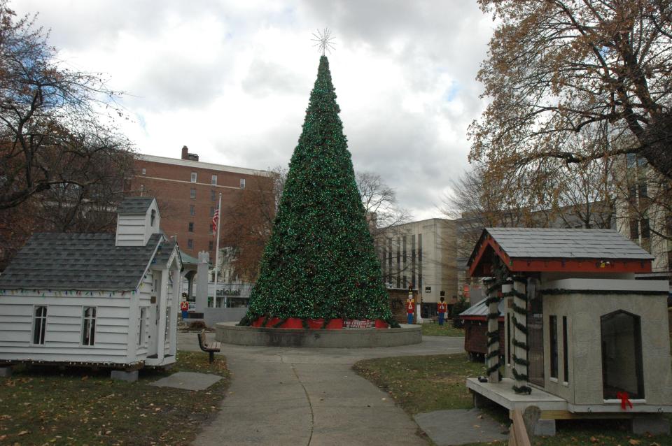 Downtown Johnstown's animated Christmas tree and village are among the area attractions entertaining visitors this holiday season.