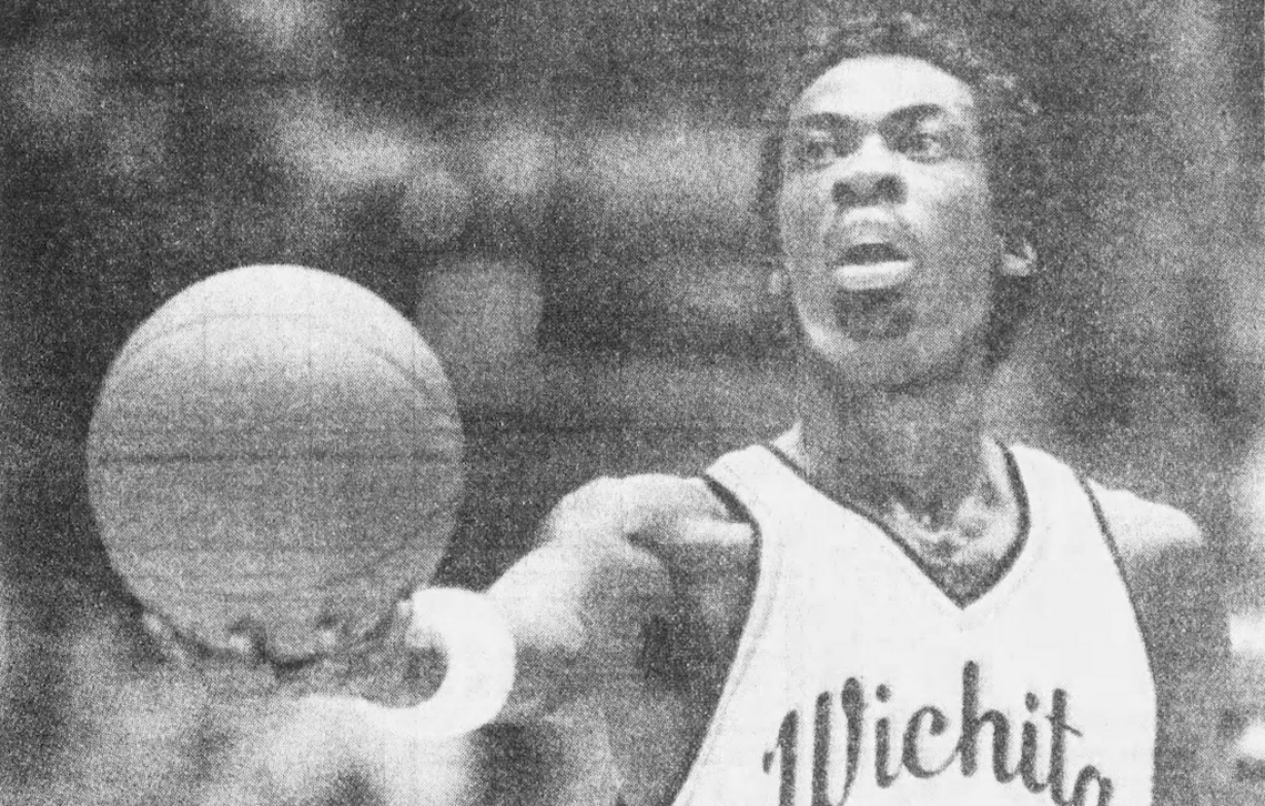 Henry Carr’s free-throw motion during his senior year is well-remembered by Shocker fans.