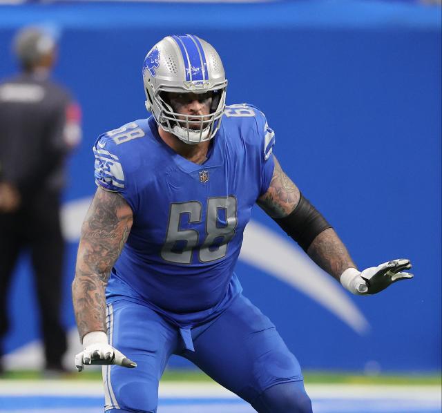 What OL options do the Lions have if LT Taylor Decker can't play?