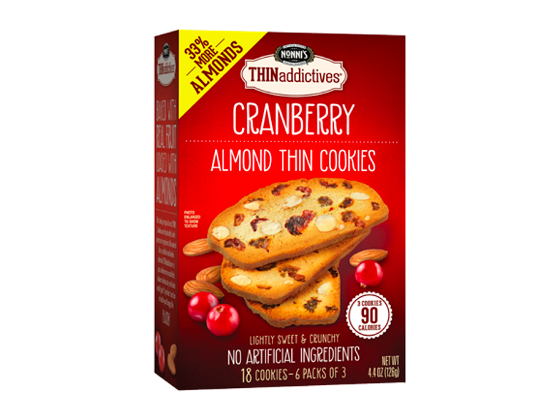 19) Cranberry Almond Thins