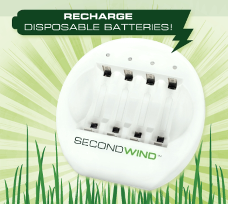 Second Wind Battery Recharger