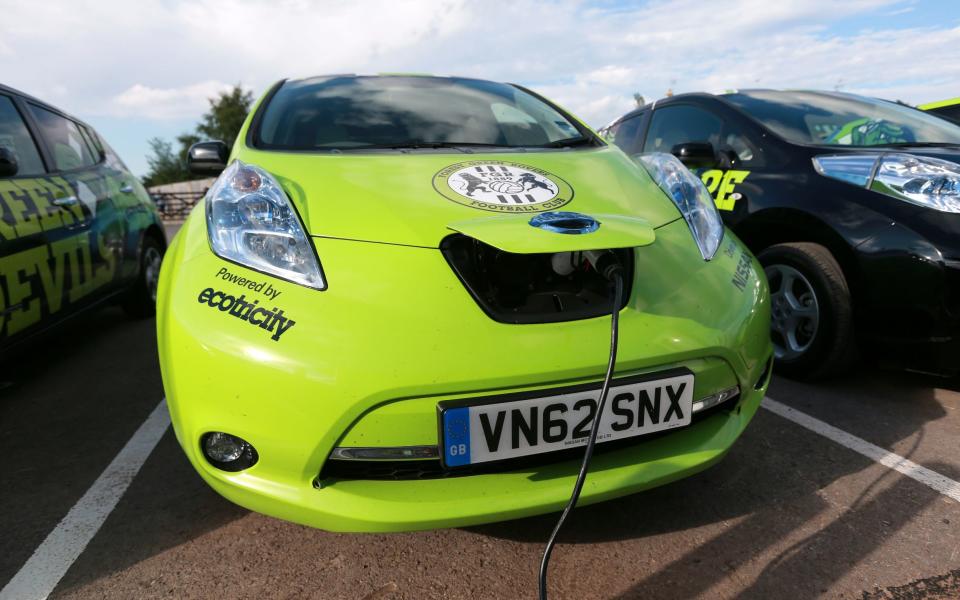 Shell has bought electric charging firm Volta as it transitions away from fossil fuels - David Davies/PA Wire