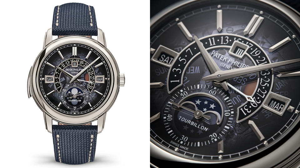 Patek Philippe's refreshed Ref. 5316 minute repeater tourbillion.